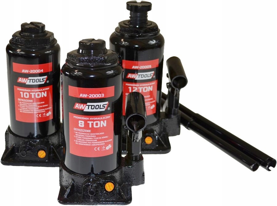 AWTOOLS DŹWIGNIK HYDRAULICZNY 8 TON 200 - 395mm
