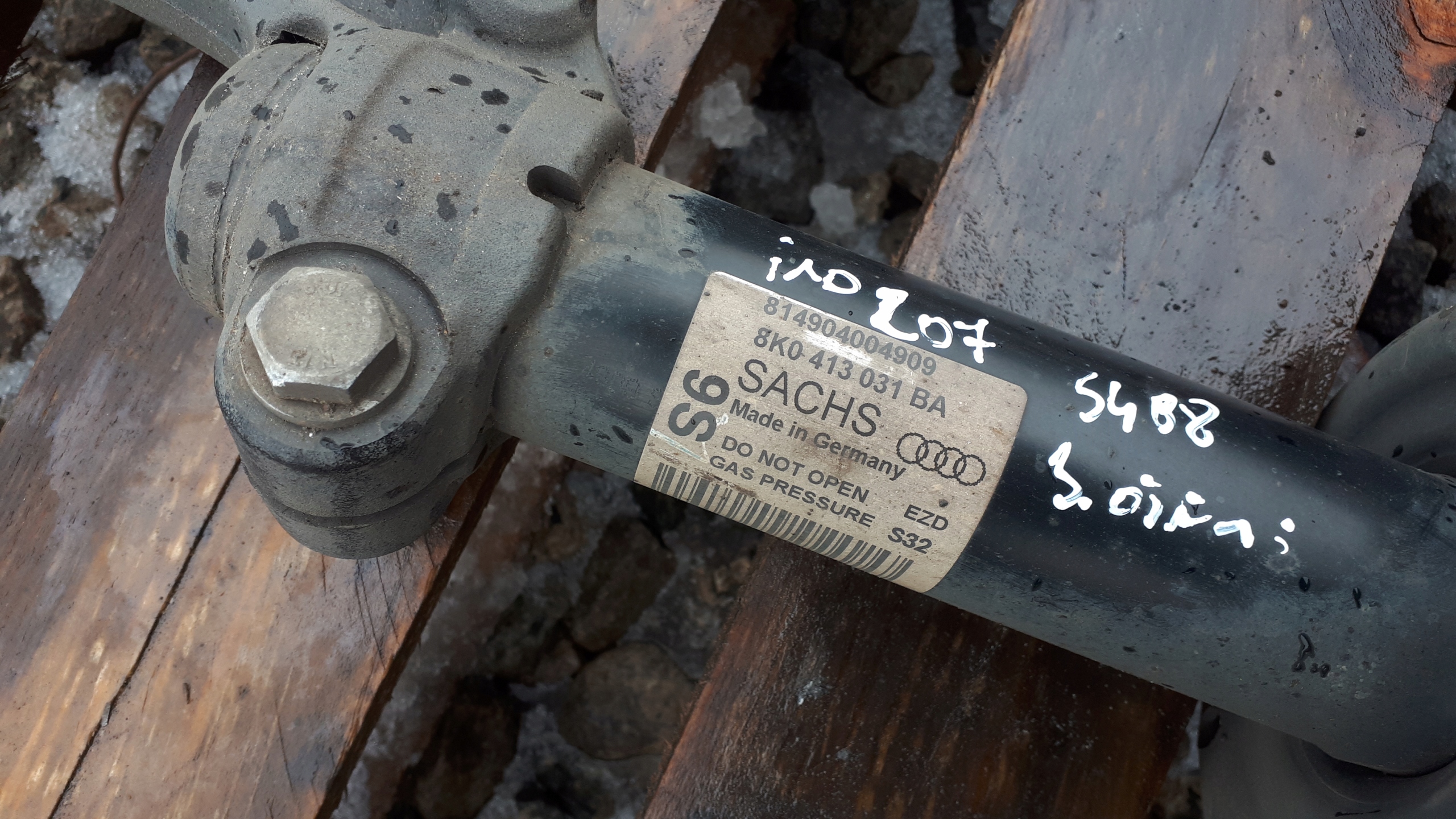 S4 B8 shock absorber left right front 3.0 TFSI S5 2X