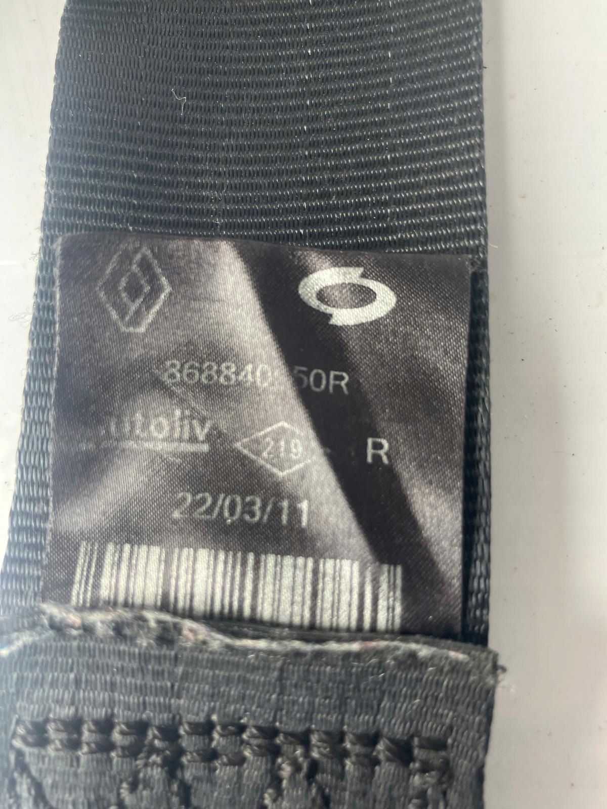 tension belt safety right front RENAULT LATITUDE