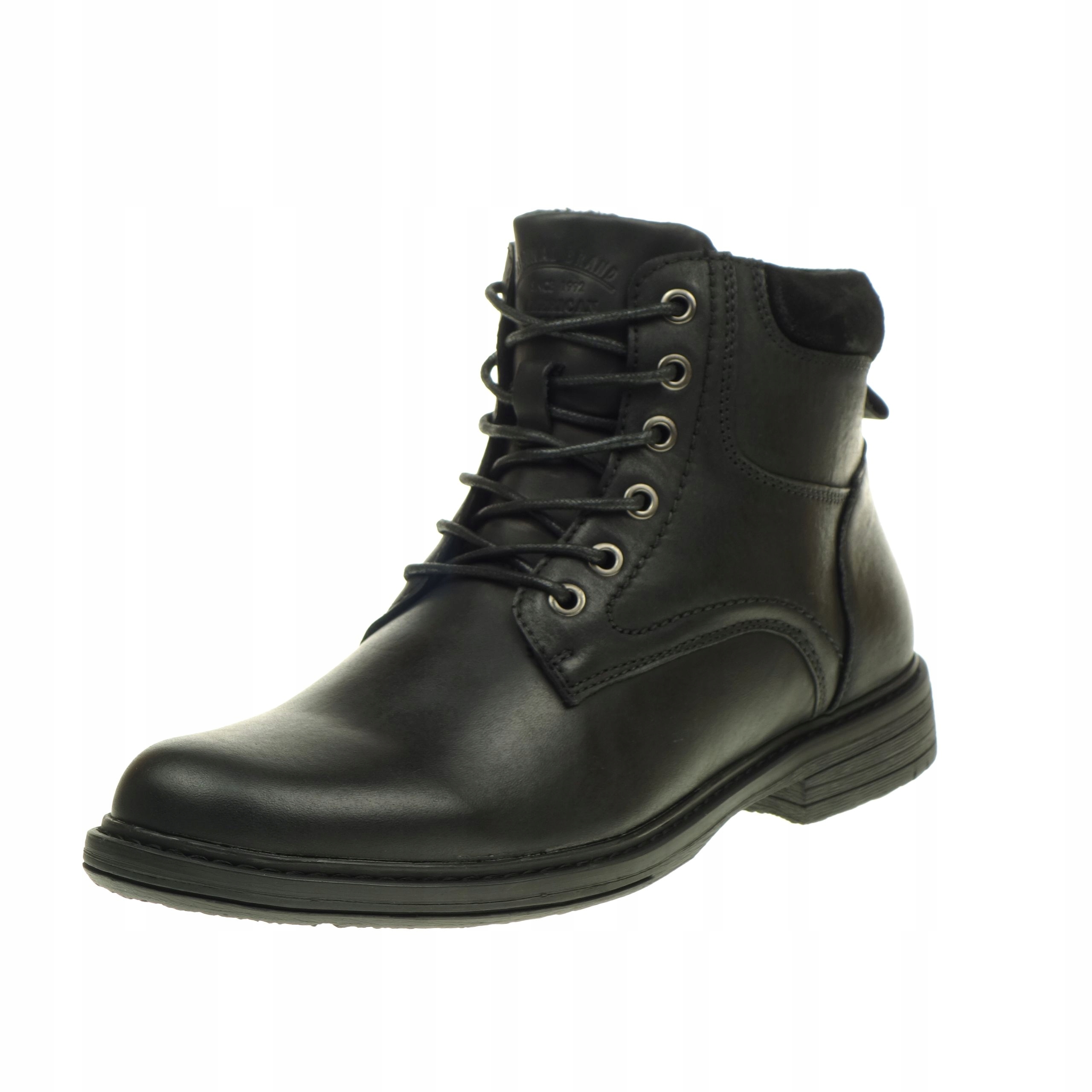 Pánské zateplené boty American Kotníkové Boty Zimní kůže Zámek 43