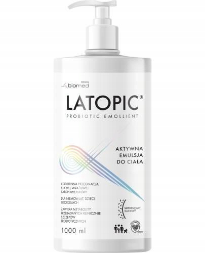 Latopic Aktywna Emulsja do ciała, 1000 ml
