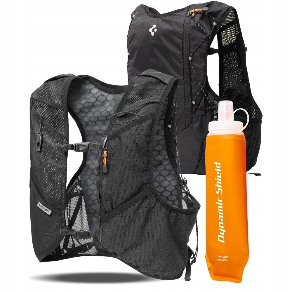 Vesta batoh pro běžce Spigen A72 M-L s kapsami láhev 500 ml