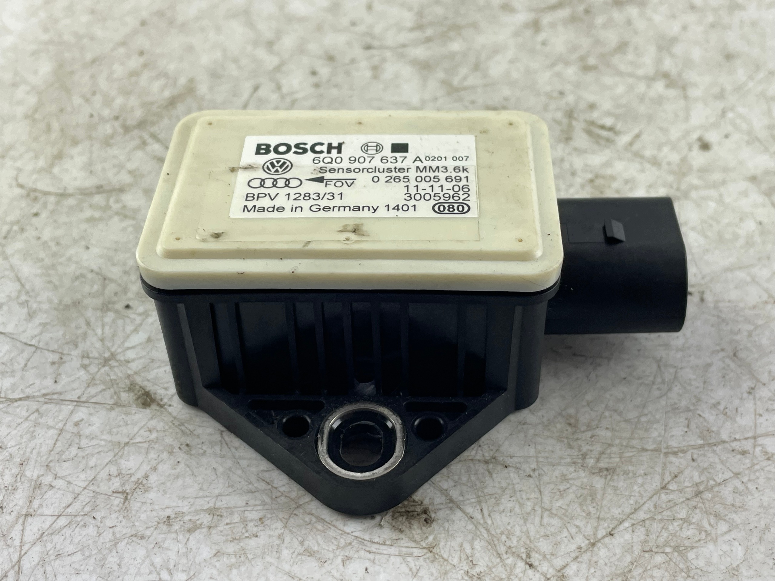 sensor kata steering 6Q0907637A Skoda Fabia 6Y5 1.4 TDI
