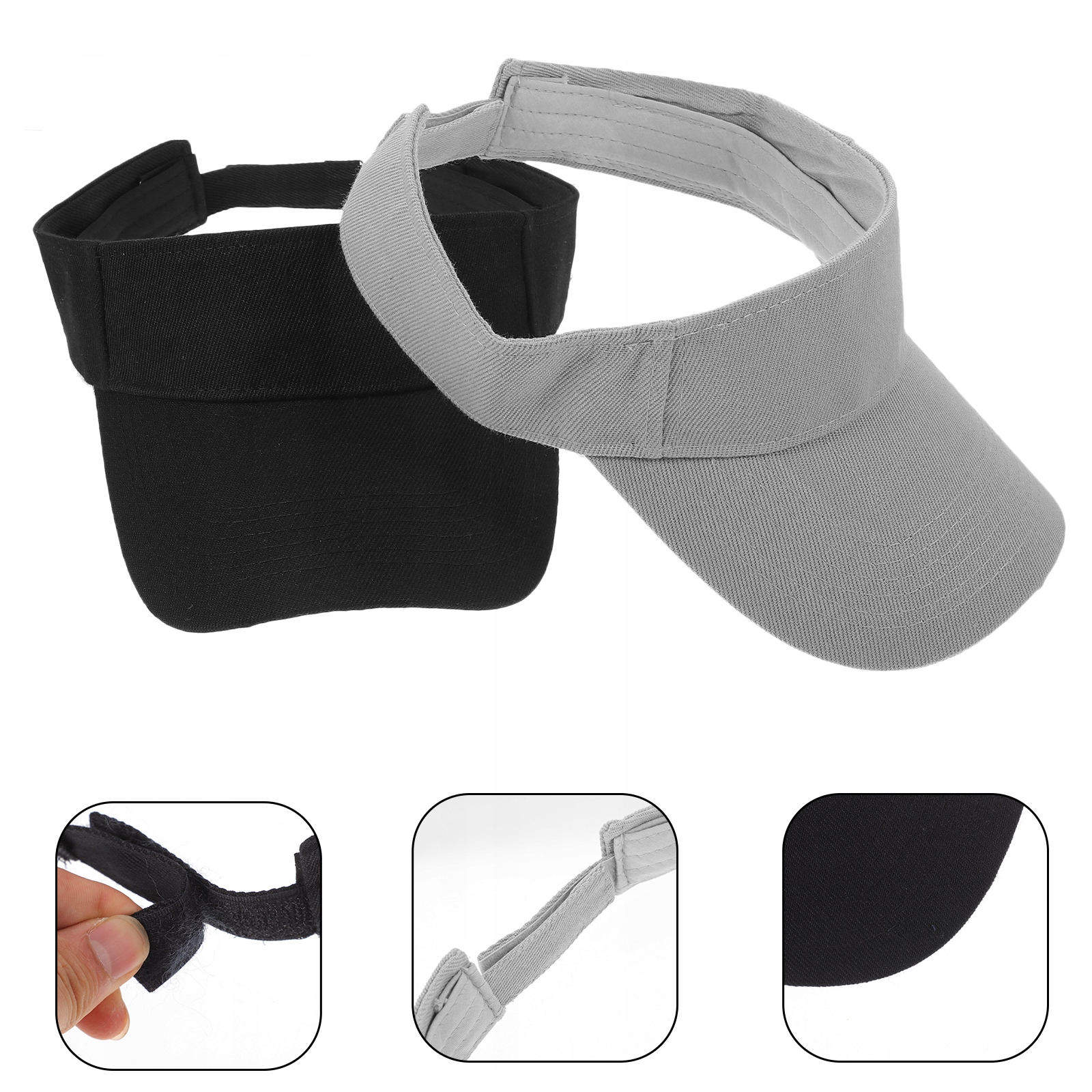 CZAPKA Z DASZKIEM DLA DOROSŁYCH SPORTOWA CZAPKA Z DASZKIEM 2 SZT Model 54088887