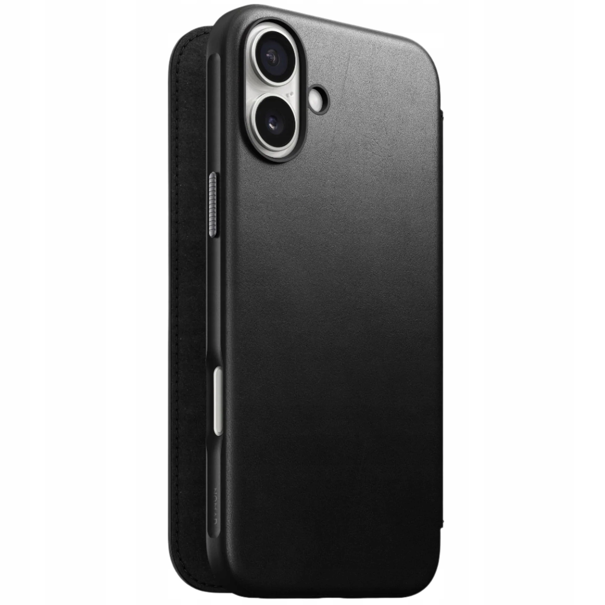 Kožené flipové pouzdro pro iPhone 16 Plus Magsafe Nomad Modern Leather Folio