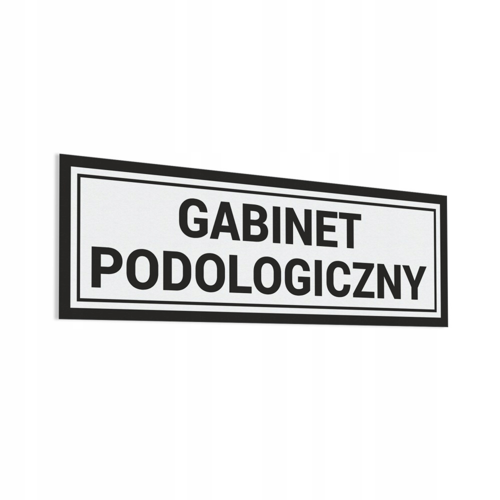 

Naklejka Gabinet Podologiczny 10x30