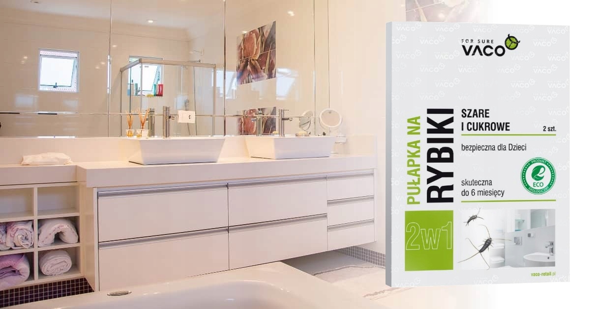 VACO PUŁAPKA NA RYBIKI SZARE i CUKROWE op. 2 szt. Producent Vaco