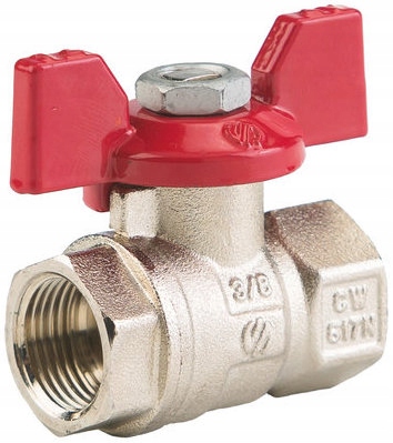 ARCO ZAWÓR KULOWY SENA Z MOTYLKIEM 1/2" GW