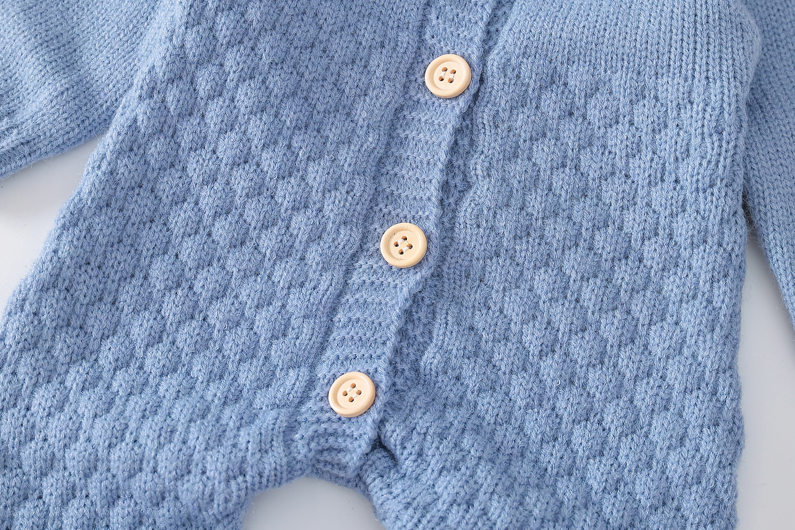 KOMBINEZON JEDNOCZĘŚCIOWY KOMPLET PAJACYK 62 Kolor niebieski