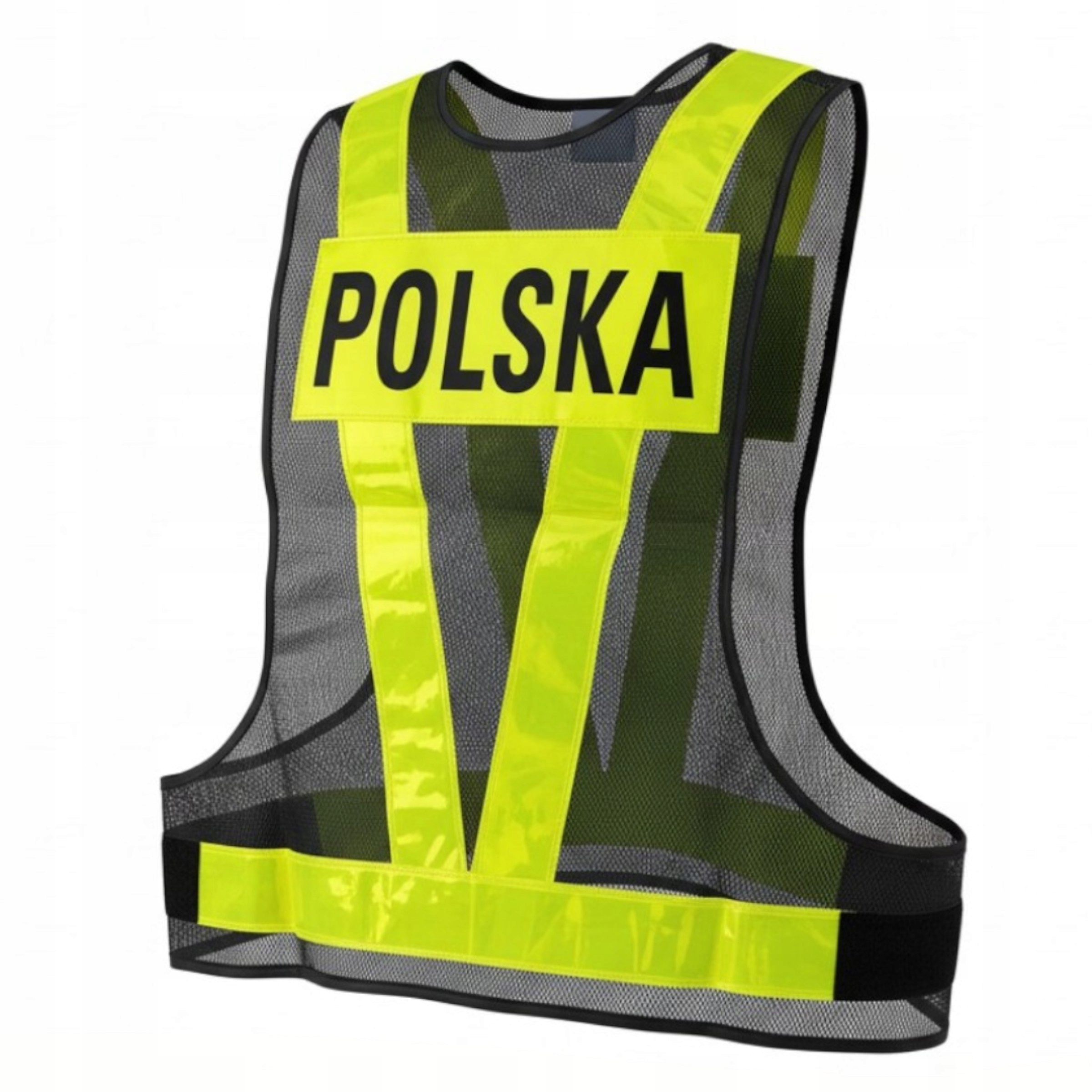 Kamizelka motocyklowa odblaskowa Mesh Polska S