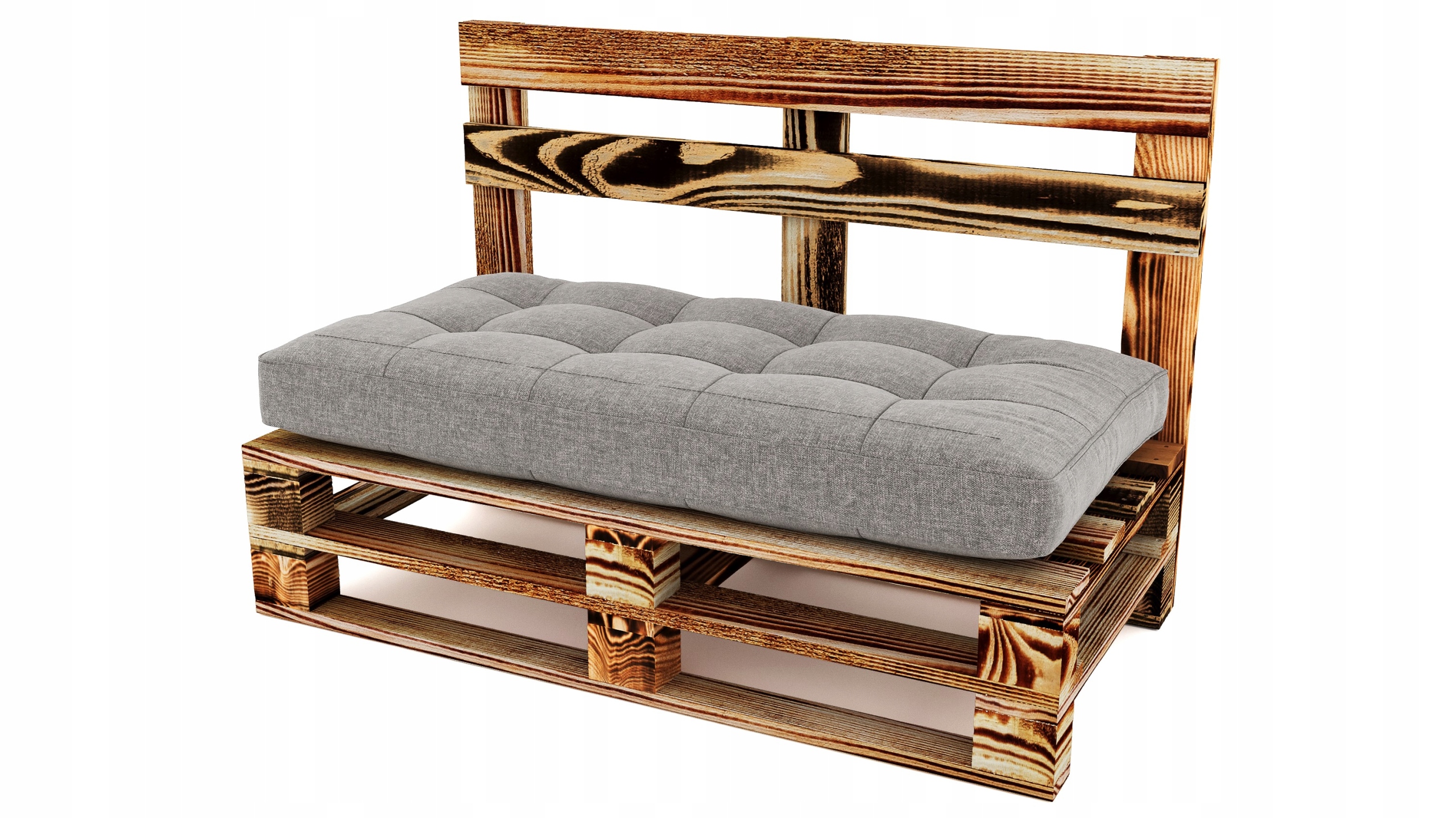 Nábytek z palet Lavička 120/60 cm, dřevěný nábytek (Mpe-Ł-12/6R