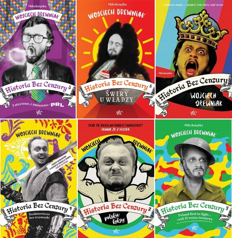 

Historia Bez Cenzury Tomy 1-6, Wojciech Drewniak