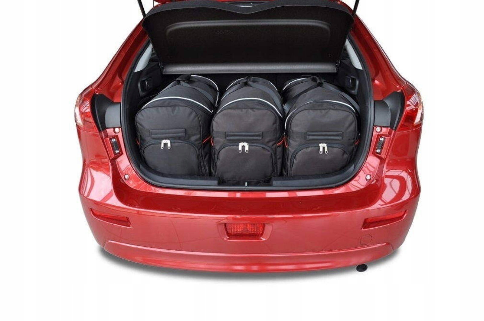 J&j Automotive Sada 3ks cestovných tašiek Sport pre Mitsubishi Lancer Spor
