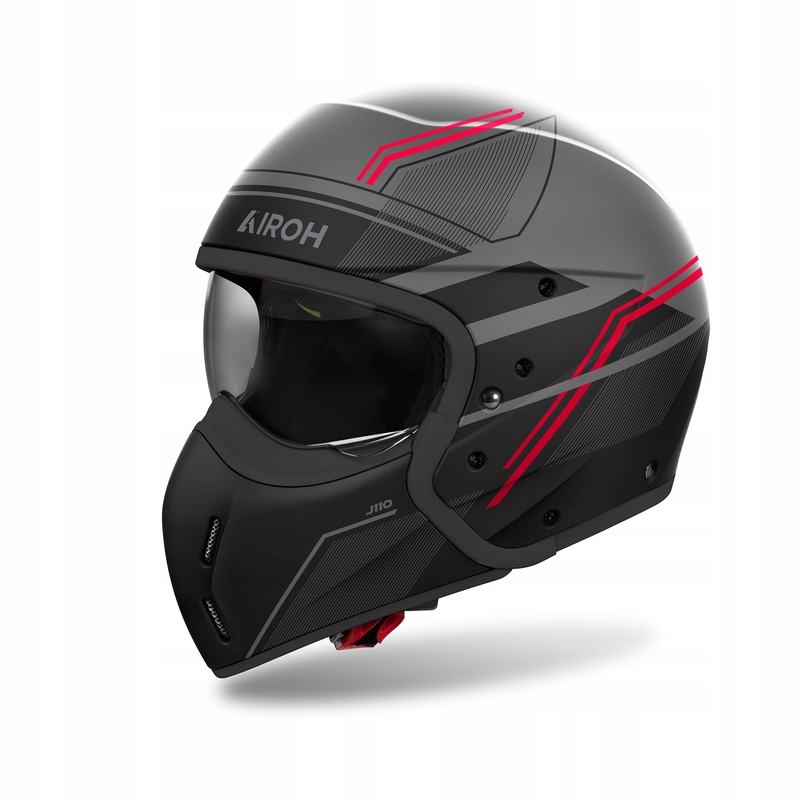 Motocyklová Prilba Airoh J110 Slim Red Matt XL
