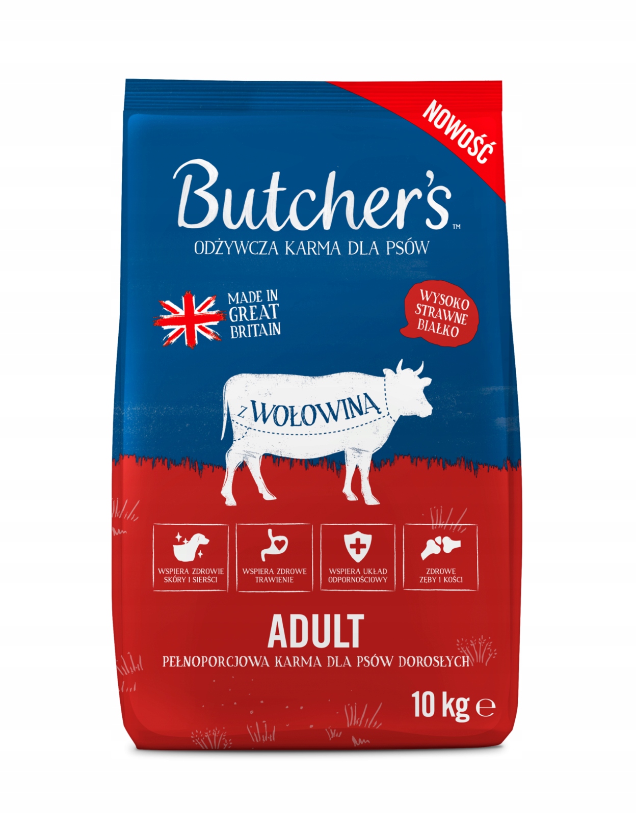 Suché krmivo pro psy Butcher's Original hovězí maso 10 kg