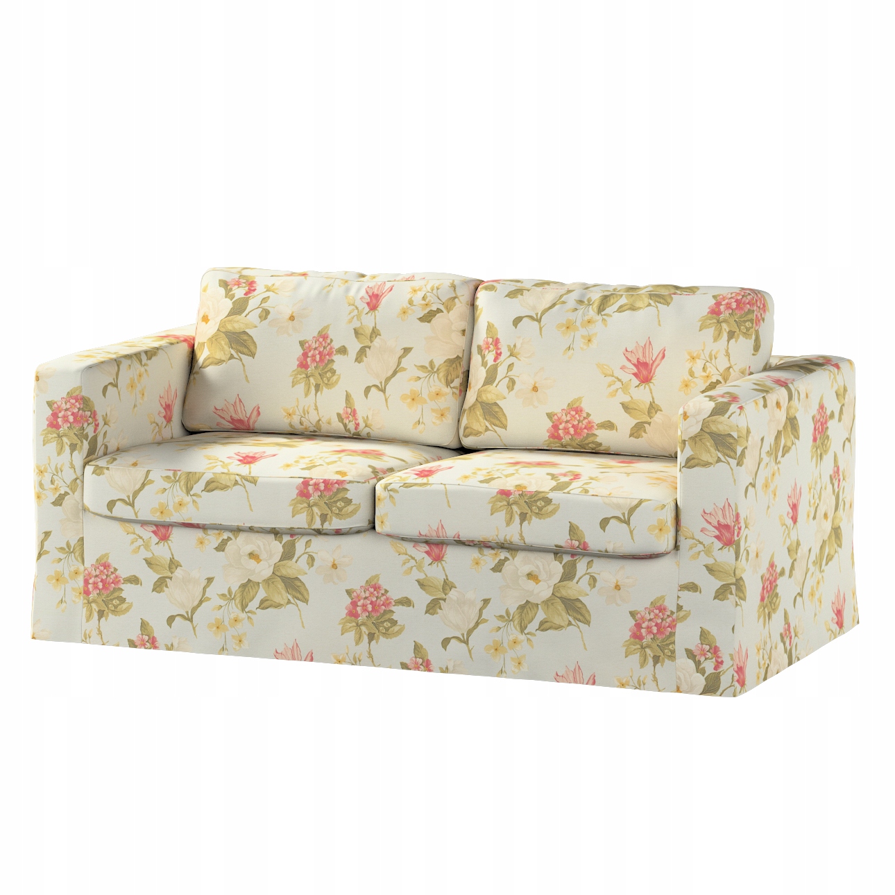 Poťah na 2-miestnu nerozkladaciu pohovku Karlstad Ikea, žltý