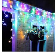 

Kurtyna Sople Grube Kolorowe 200 Led+błysk Zimno B