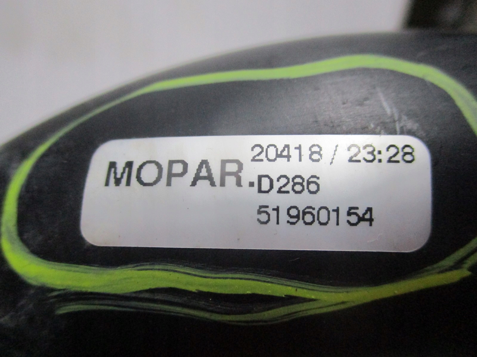 hose pipe FIAT 51960154