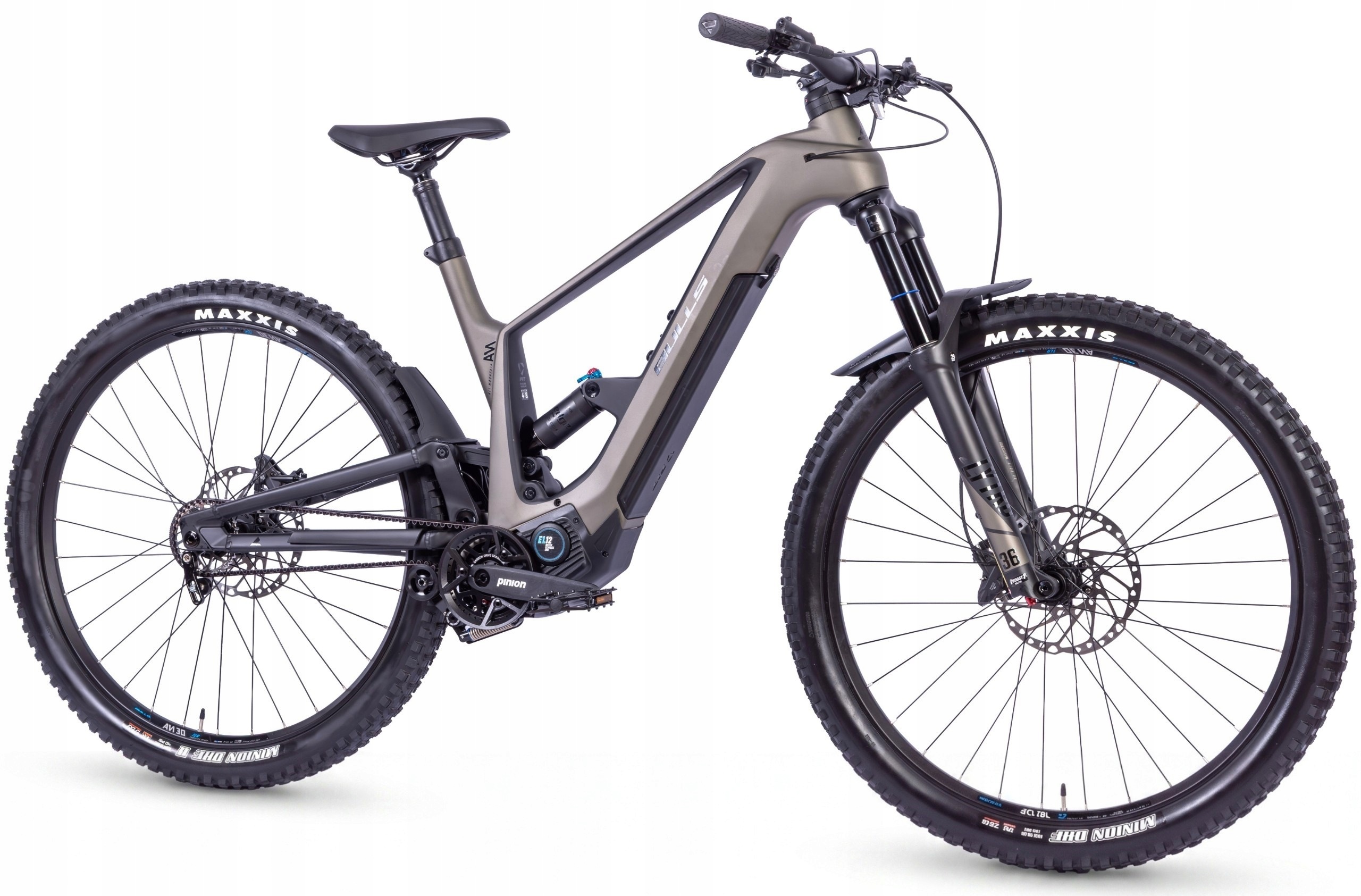 Rower Elektryczny Mtb Full 29” Bulls Carbon Pinion 85Nm Pasek 720Wh Lekki