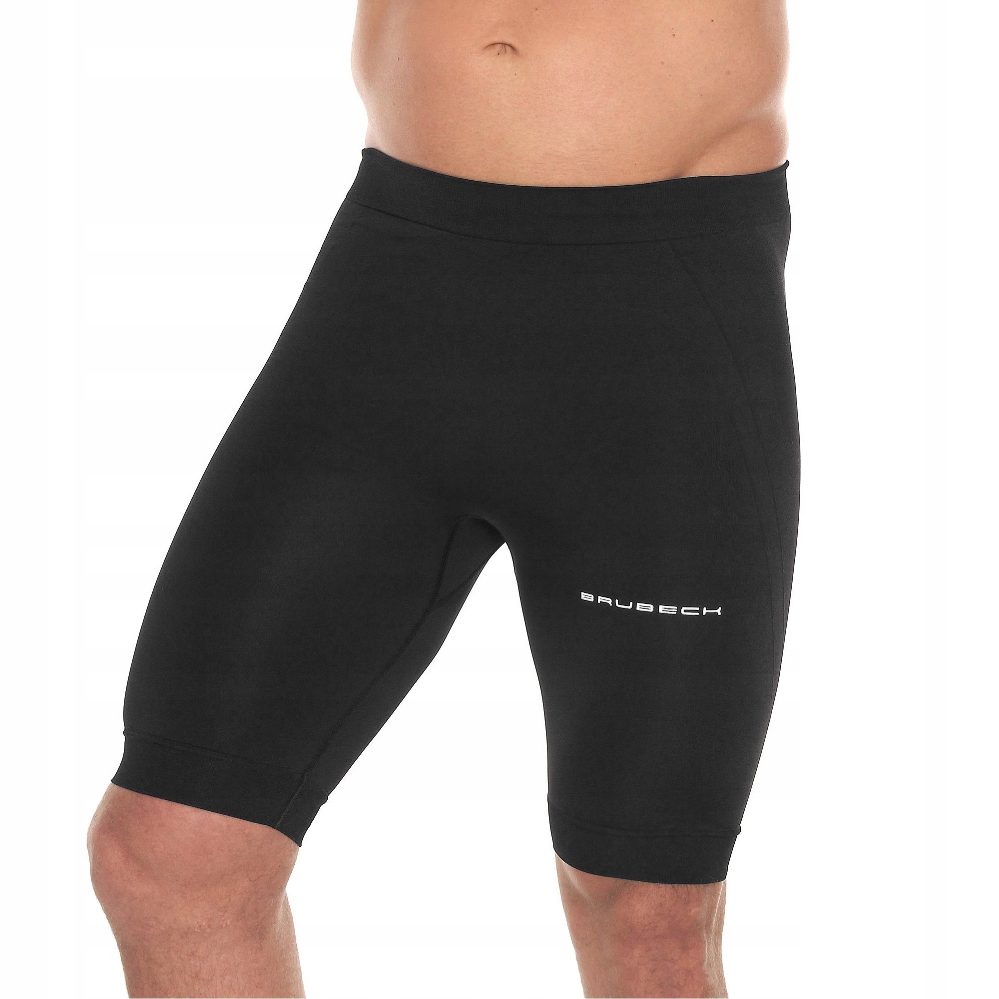 Spodenki Do Biegania 1/2 Brubeck Running Force Czarny M