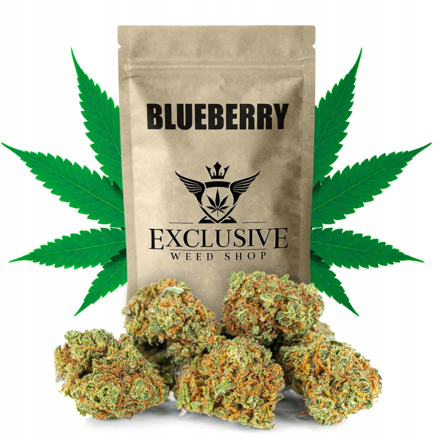 Susz konopny Blueberry Cbd 2g