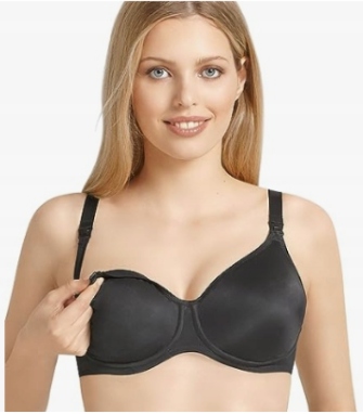 Podprsenka na kojení Anita 5068-001 černá VEL.80D