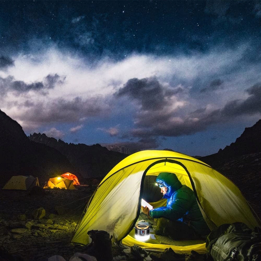 LAMPKA BEZPRZEWODOWA NA KEMPING BIWAK POD NAMIOT Model LAMPA SOLARNA