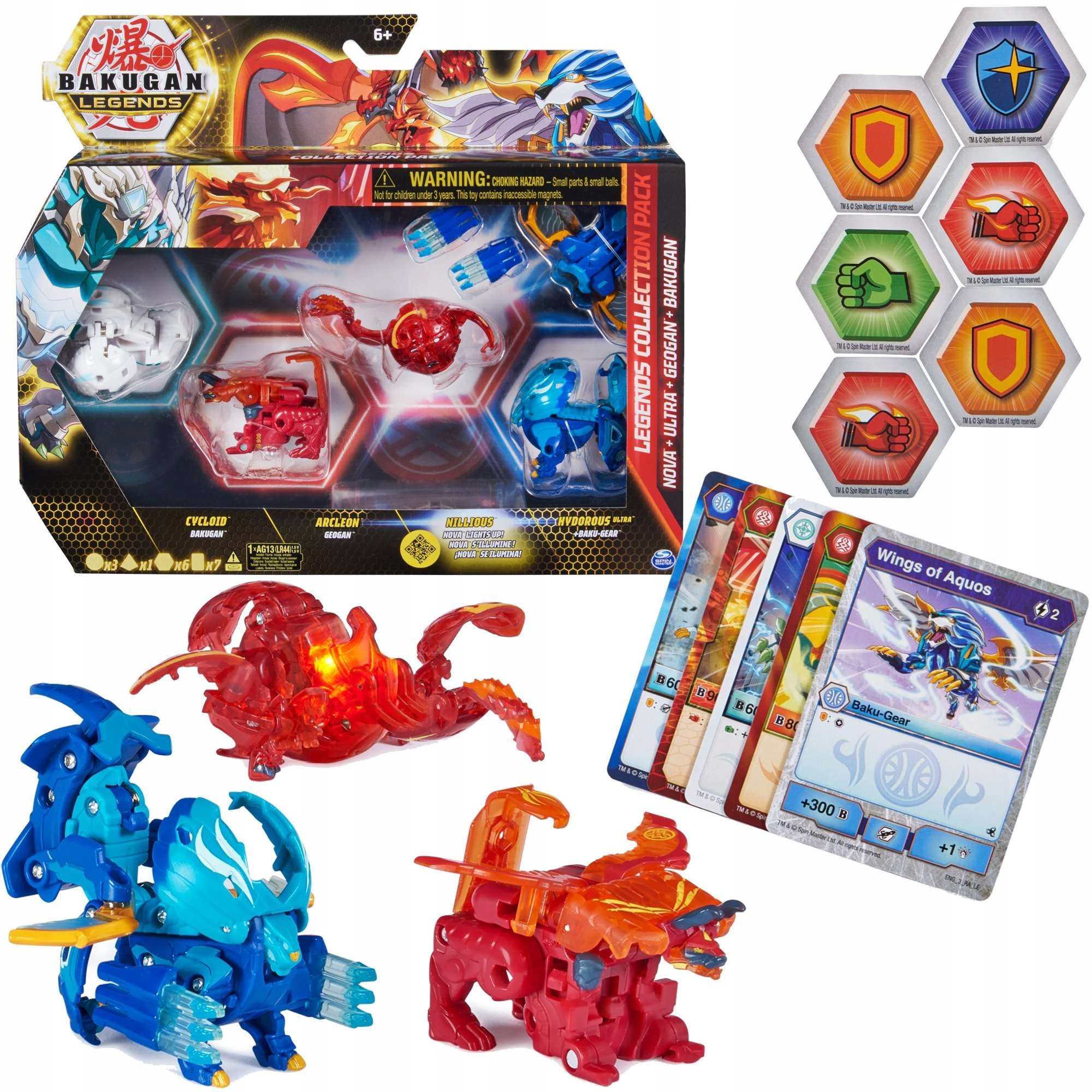 

Bakugan Legends Battle Collection Pack 5 Figurek