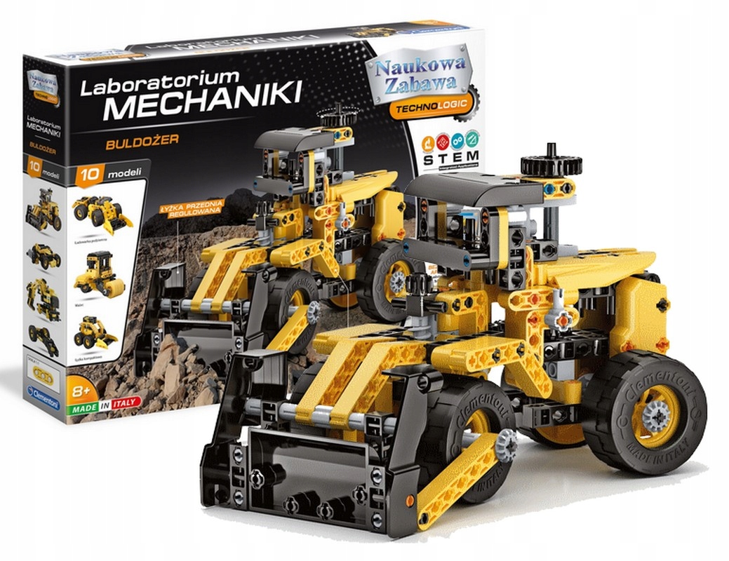 

Clementoni Laboratorium Mechaniki Buldożer