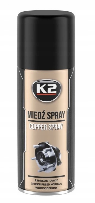 K2 MIEDŹ SPRAY SMAR MIEDZIOWY MIEDZIANY 400ML