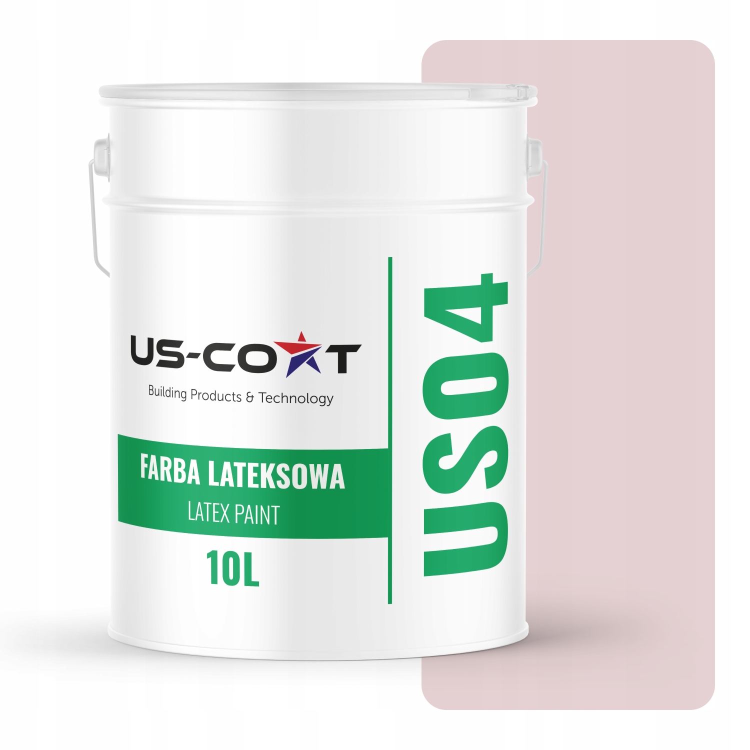 Barva Barva Pudrová Růžová Světlá H3266 10L Matná Na Stěny Stropů