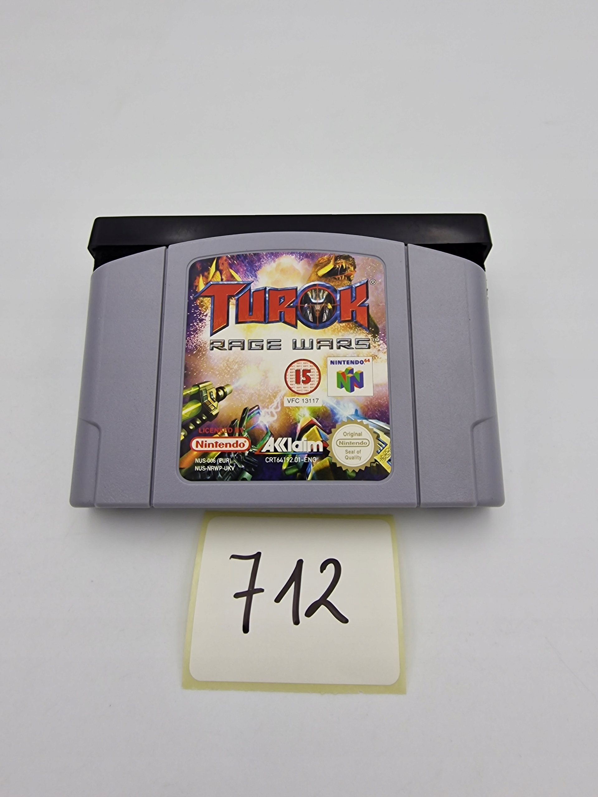 NINTENDO 64 TUROK RAGE WARS Producent Nintendo