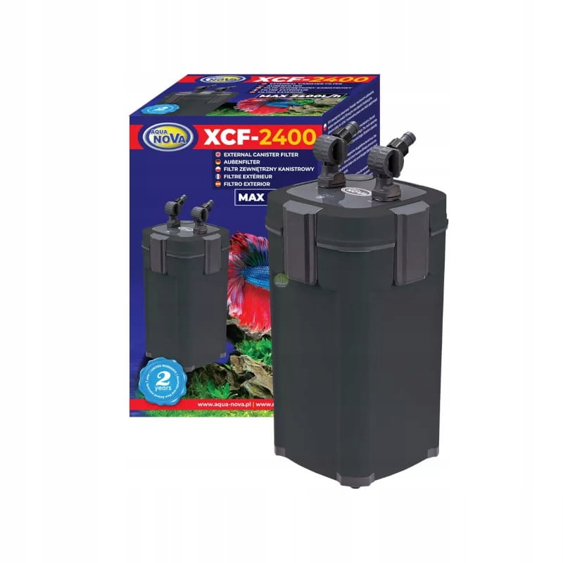 XCF-2400 Filtr zewnętrzny z lampą Uv 2400L/H UV-9W