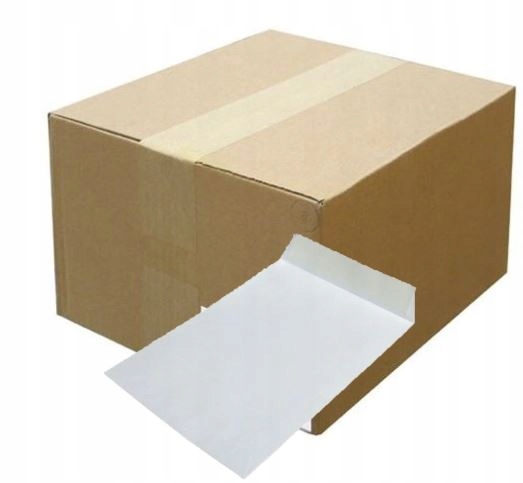 

Koperty biurowe listowe białe B5 Hk 176x250 500szt