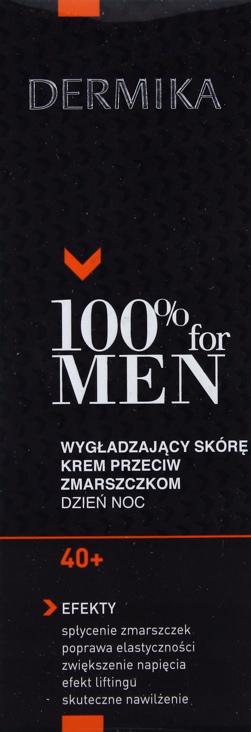 DERMIKA 100% FOR MEN KREM 40+ WYGŁADZAJĄCY NA DZIEŃ I NOC 50ML [KOSMETYKI]