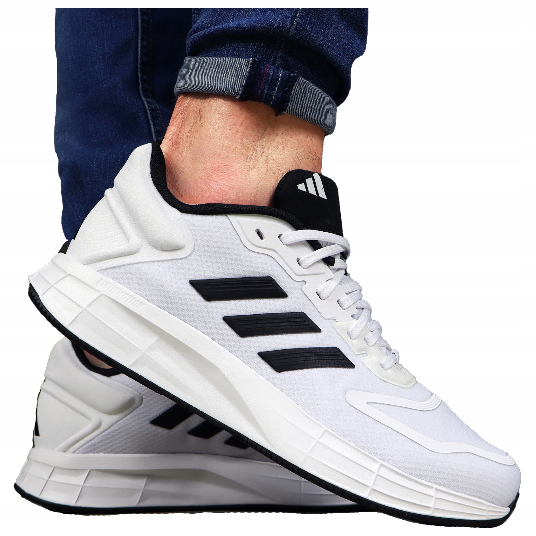 Adidas pánské běžecké boty Bílé sportovní tréninkové Pohodlné do práce