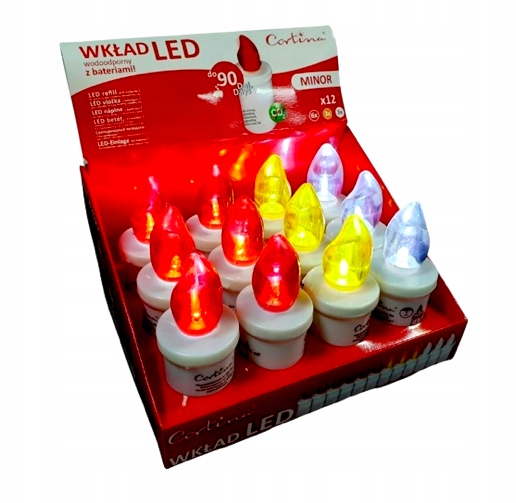 

Wkład Elektryczny Cortina Led MIX 3 90 Dni 12 Szt