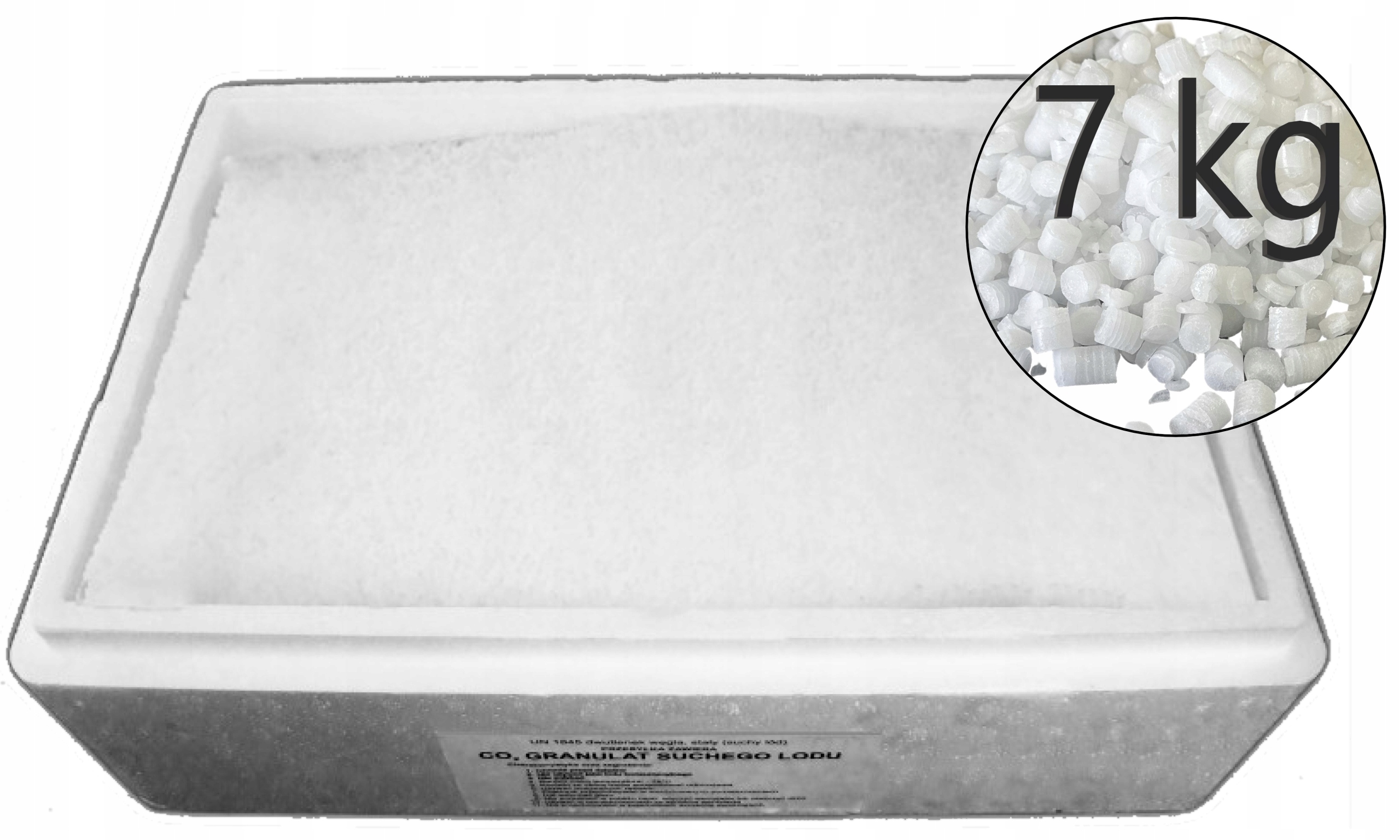 

Suchy Lód Eksperymenty 16 MM 7 Kg Thermobox
