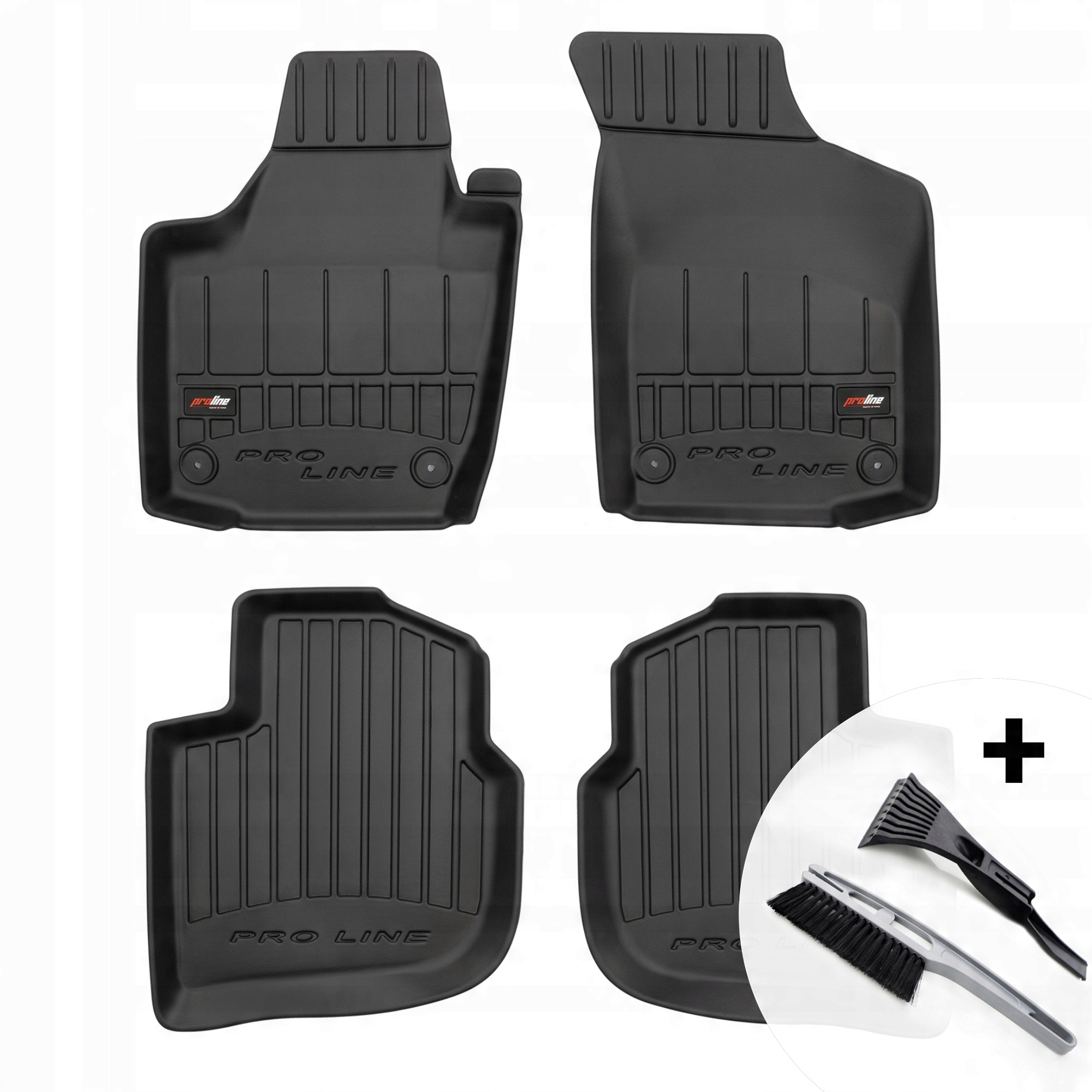 Gumové rohože s okrajom pre Seat Toledo IV 2013