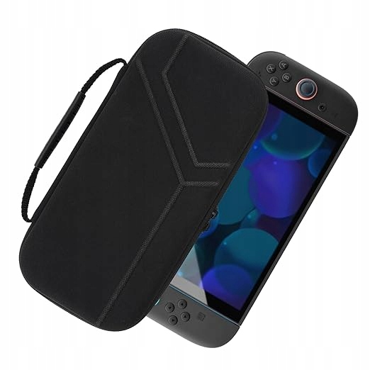 Etui do Nintendo Switch 2 2025 solidna torba ochronna 12 kartridży Czarny