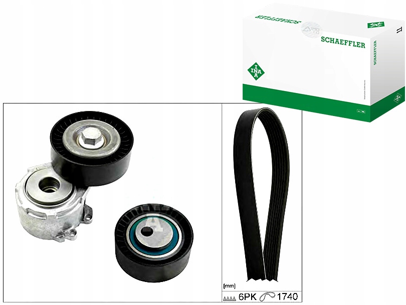 INA529 0017 10 Sada Řemene Citroen 2,0 Asistent řidiče #33