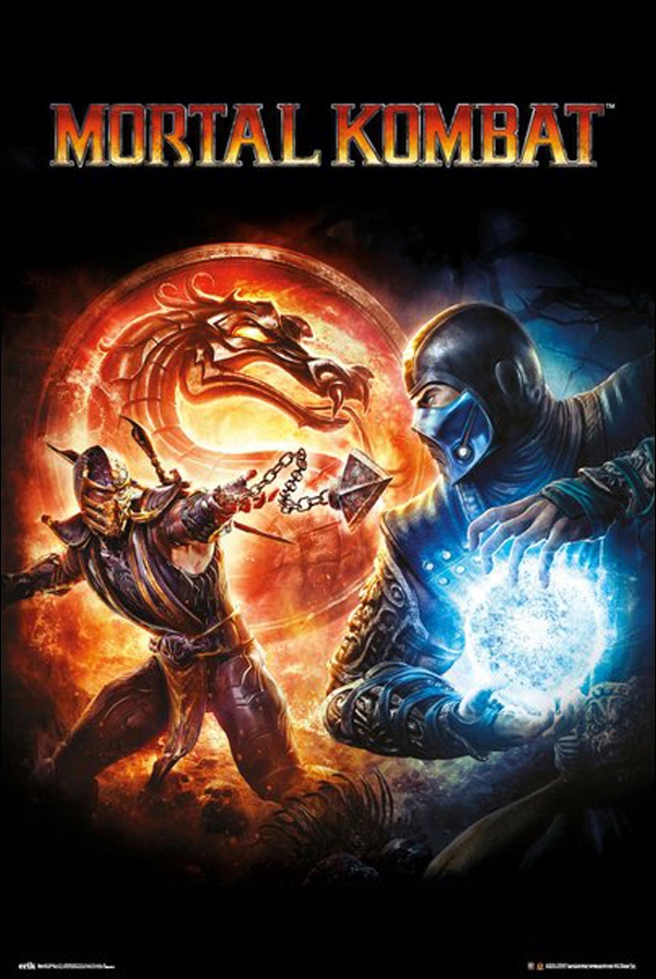 Mortal Kombat Finish Him - plakat 61x91,5 cm