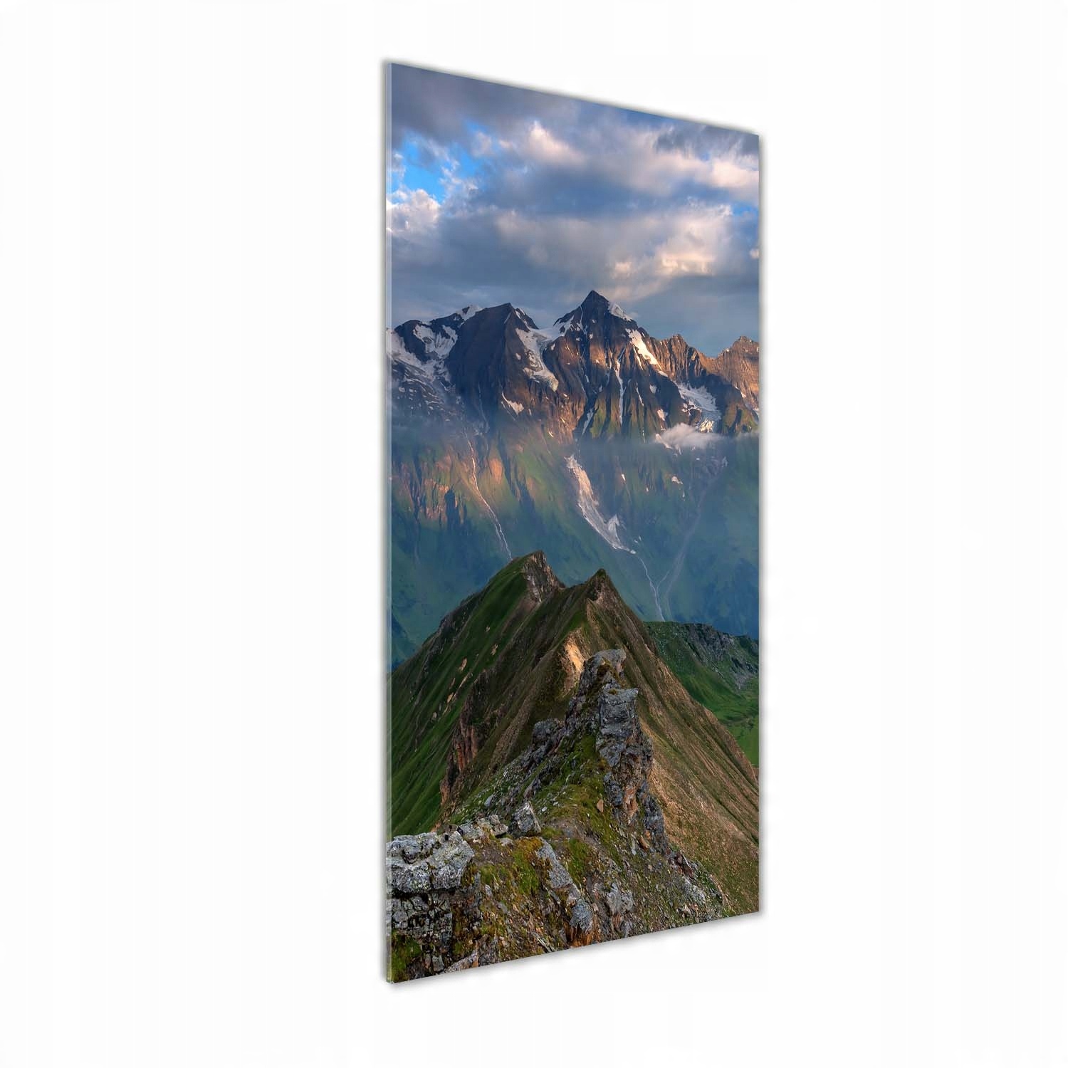

Foto obraz szkło akrylowe Górskie szczyty 50x125cm
