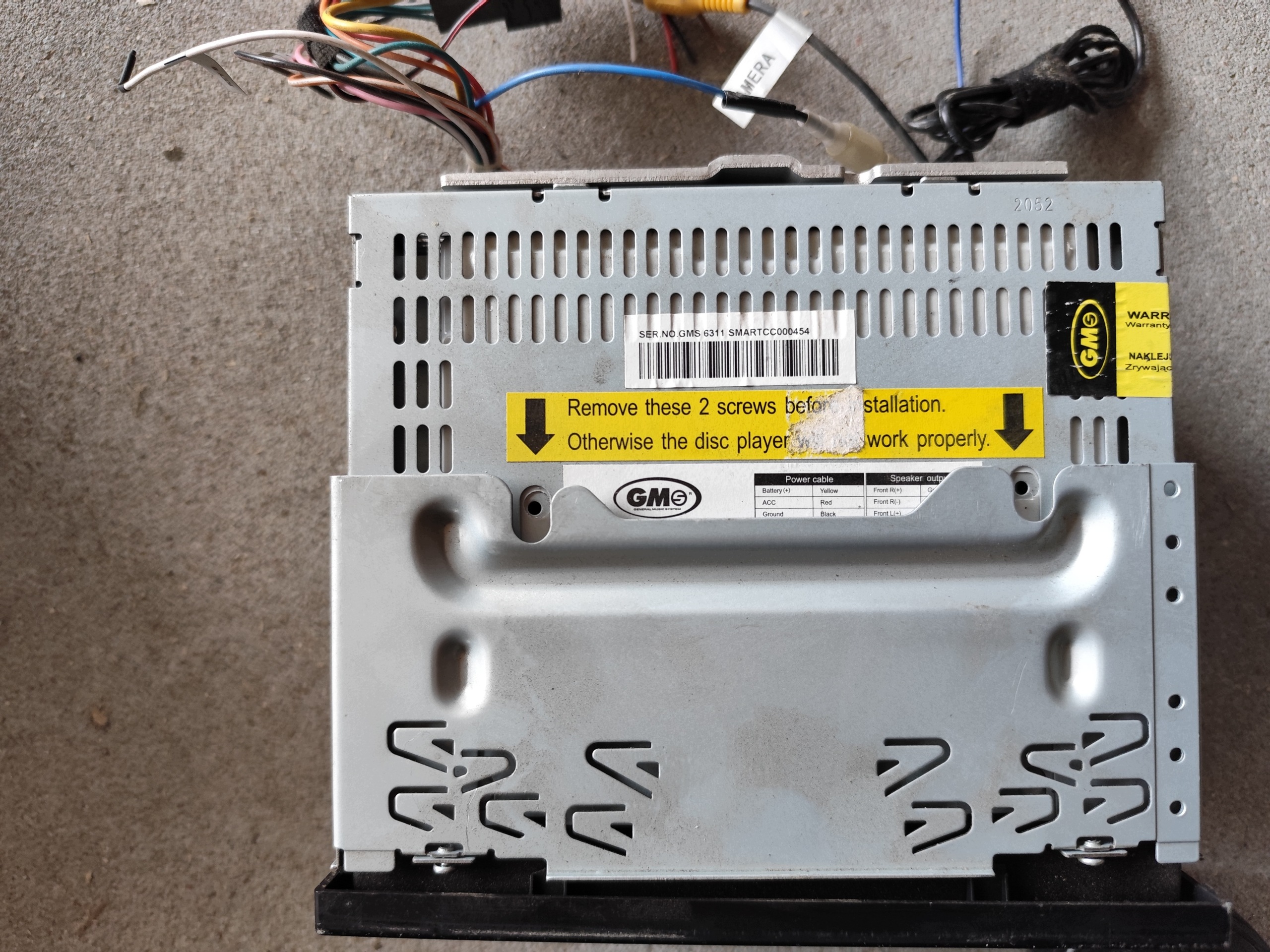 Radio radio z VW T5