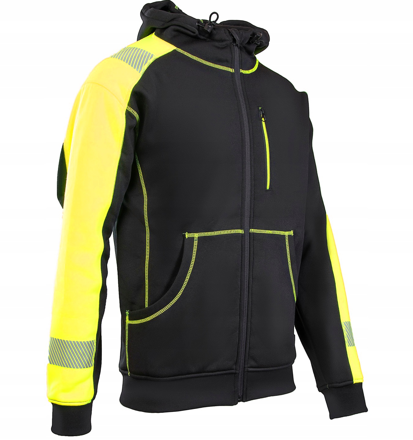 Bluza DRESOWA ROBOCZA ODBLASKOWA POLAR z kapturem EAN (GTIN) 5902772064158