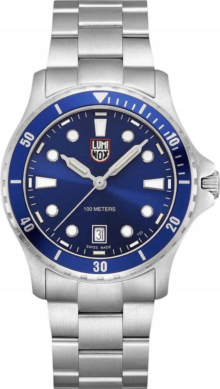 Pánské Hodinky Luminox XS.0943 Sport Timer 0940 Series Stříbrné Datum 100 M