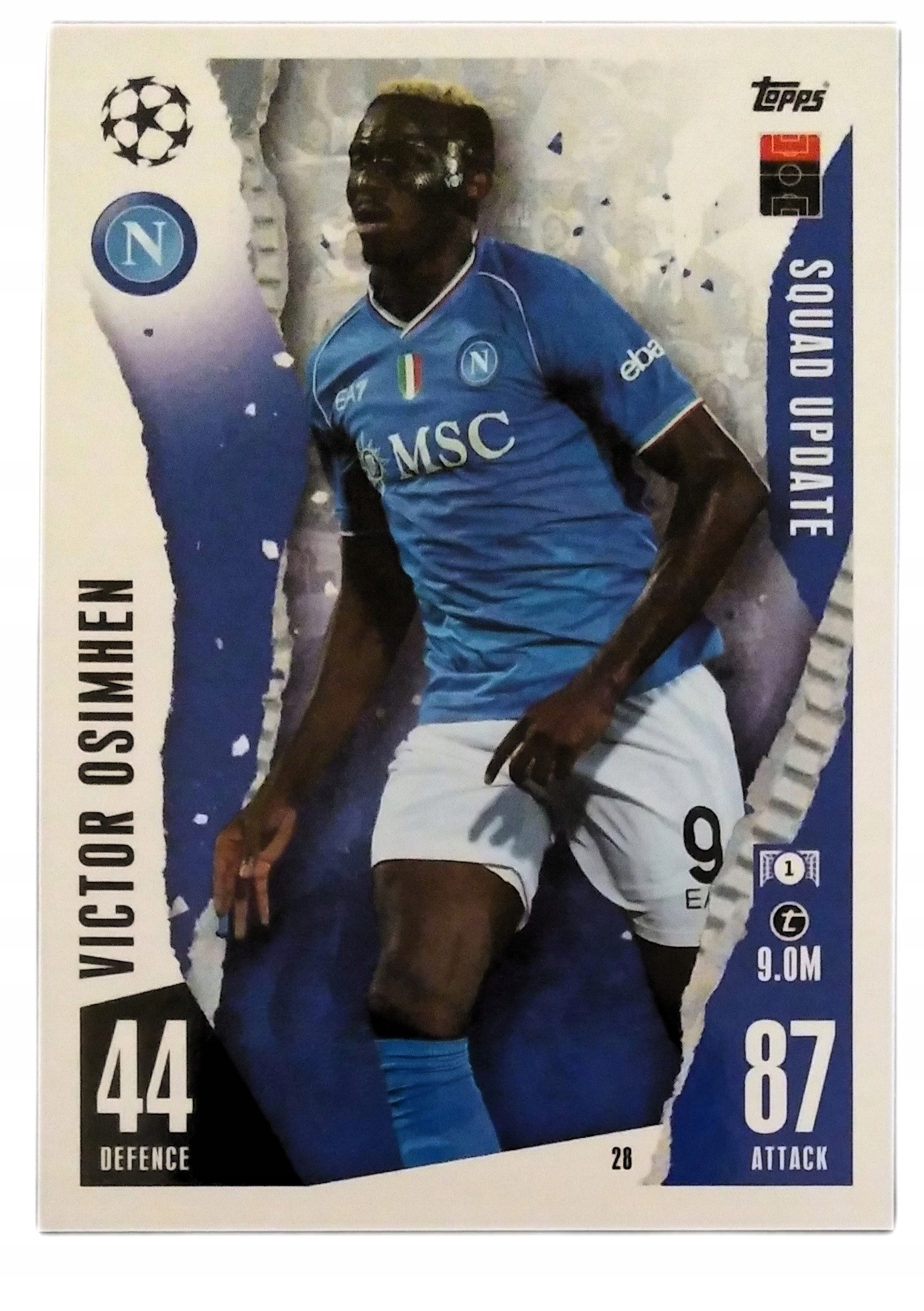 Match Attax 23/24 Extra Karta Squad Update 28 Victor Osimhen
