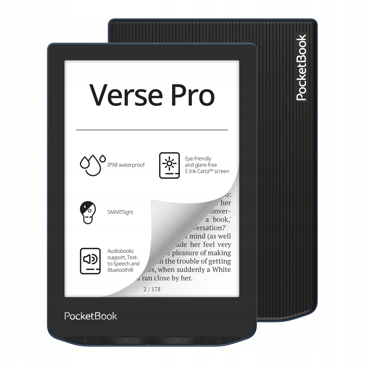 Čítačka Ebook PocketBook Verse Pro 16 Gb 6 palcov čierna Azure