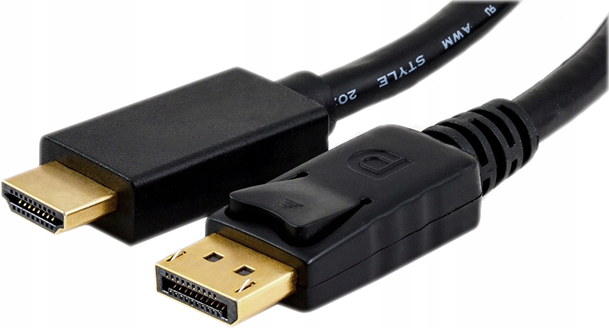 KABEL HDMI - DISPLAYPORT 4K Oplot 1m HDMI-DP