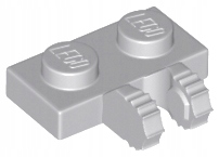 

Lego Płytka z zaczepem 1x2 50340 szara jasna 2 szt